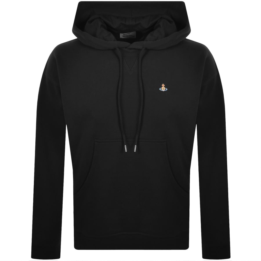 パーカー・フーディ Vivienne Westwood Black Cotton Ashton Sweatshirt Vivienne Westwood Ashton Hoodie Black | Mainline Menswear